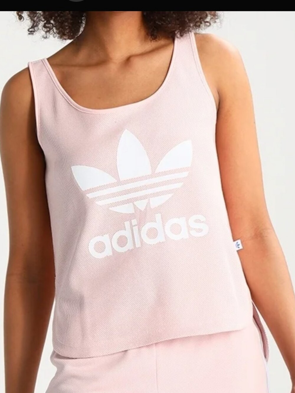 ✨️Adidas Originals Cropped Jersey Tank sz Small